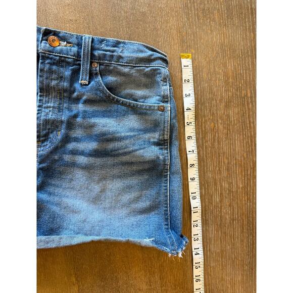 MADEWELL The Perfect Jean 100% Cotton Shorts Denim Women's size 26 - Picture 8 of 10
